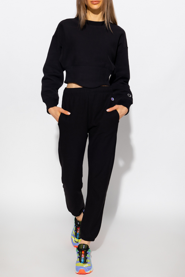 Champion sweater cropped outlet xt